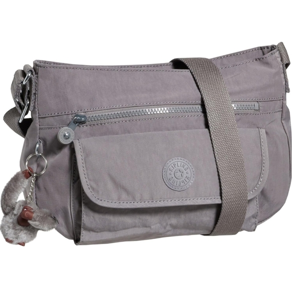 Kipling Syro Cool Gray Crossbody - Picture 1 of 7